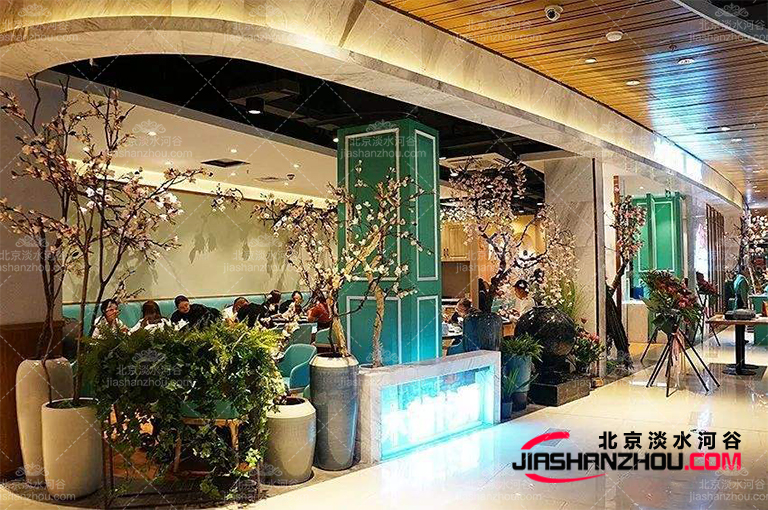 9米TCP仿真樹木蘭樹利順得酒店仿照日本品種做的細節特征